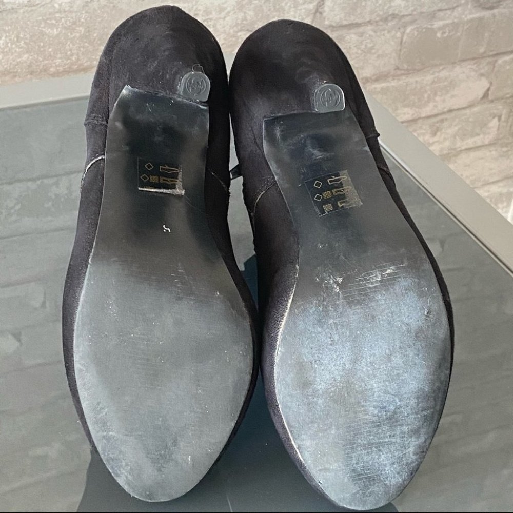 SOLD | Call It Spring Black Suede Ankle Booties EUC - Picture 11 of 13